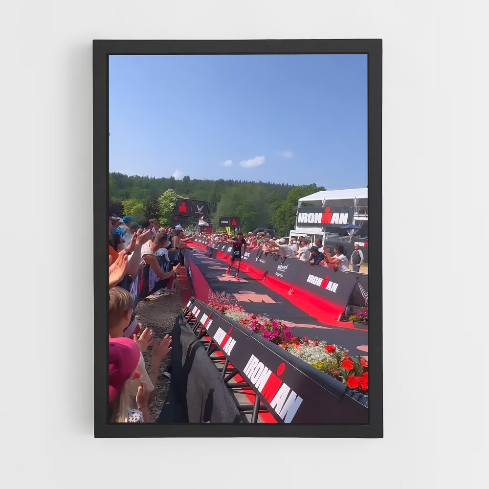 Poster L'Arrivée Triomphale – affiche Athlétisme (vue 2)